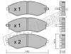 fri.tech. 525.0 (5250) Brake Pad Set, disc brake
