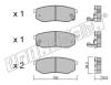 fri.tech. 530.0 (5300) Brake Pad Set, disc brake