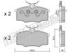 fri.tech. 553.0 (5530) Brake Pad Set, disc brake
