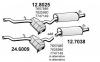 ASSO 12.8025 (128025) Middle-/End Silencer
