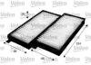 VALEO 715624 Filter, interior air