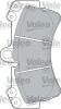 VALEO 598656 Brake Pad Set, disc brake