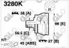 GLO 3280K Joint Kit, drive shaft