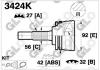 GLO 3424K Joint Kit, drive shaft