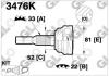 GLO 3476K Joint Kit, drive shaft