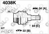 GLO 4038K Joint Kit, drive shaft