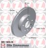 ZIMMERMANN 600.1605.00 (600160500) Brake Disc
