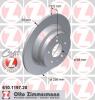 ZIMMERMANN 610.1197.20 (610119720) Brake Disc
