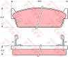 TRW GDB1002 Brake Pad Set, disc brake