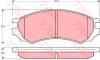 TRW GDB1005 Brake Pad Set, disc brake