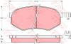 TRW GDB1026 Brake Pad Set, disc brake