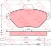 TRW GDB1102 Brake Pad Set, disc brake