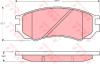 TRW GDB1141 Brake Pad Set, disc brake