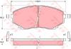TRW GDB1177 Brake Pad Set, disc brake