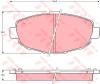 TRW GDB1184 Brake Pad Set, disc brake