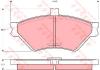 TRW GDB1268 Brake Pad Set, disc brake