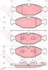 TRW GDB1400 Brake Pad Set, disc brake