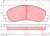 TRW GDB1407 Brake Pad Set, disc brake
