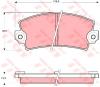 TRW GDB155 Brake Pad Set, disc brake