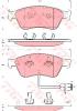 TRW GDB1598 Brake Pad Set, disc brake