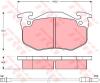 TRW GDB308 Brake Pad Set, disc brake