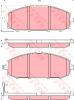 TRW GDB3361 Brake Pad Set, disc brake