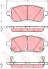 TRW GDB3437 Brake Pad Set, disc brake