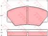 TRW GDB349 Brake Pad Set, disc brake