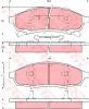 TRW GDB4014 Brake Pad Set, disc brake