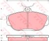 TRW GDB4033 Brake Pad Set, disc brake