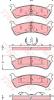 TRW GDB4123 Brake Pad Set, disc brake