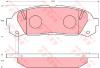 TRW GDB7065 Brake Pad Set, disc brake