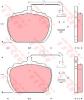 TRW GDB783 Brake Pad Set, disc brake