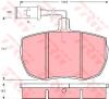 TRW GDB789 Brake Pad Set, disc brake