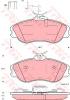 TRW GDB816 Brake Pad Set, disc brake