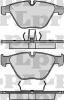 LPR 05P1193 Brake Pad Set, disc brake