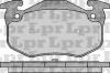 LPR 05P582 Brake Pad Set, disc brake