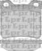 LPR 05P622 Brake Pad Set, disc brake