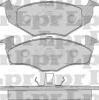 LPR 05P627 Brake Pad Set, disc brake