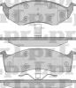 LPR 05P629 Brake Pad Set, disc brake