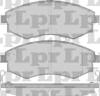 LPR 05P640 Brake Pad Set, disc brake