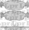 LPR 05P644 Brake Pad Set, disc brake