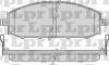 LPR 05P845 Brake Pad Set, disc brake