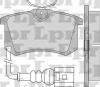 LPR 05P853 Brake Pad Set, disc brake