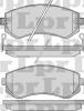 LPR 05P856 Brake Pad Set, disc brake