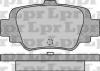 LPR 05P874 Brake Pad Set, disc brake