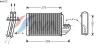 AVA QUALITY COOLING BW6172 Heat Exchanger, interior heating