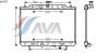 AVA QUALITY COOLING DN2291 Radiator, engine cooling