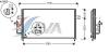 AVA QUALITY COOLING HY5057 Condenser, air conditioning