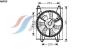 AVA QUALITY COOLING KA7513 Fan, radiator